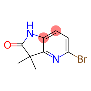 5-bromo-3,3-dimethyl-1H,2H,3H-pyrrolo[3,2-b]pyridin-2-one