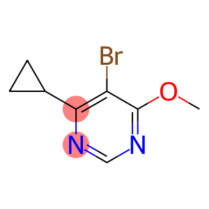 WX192148,5-bromo-4-cyclopropyl-6-methoxypyrimidine