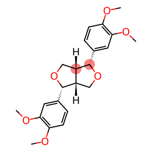 1H,3H-Furo[3,4-c]furan, 1,4-bis(3,4-dimethoxyphenyl)tetrahydro-, (1R,3aR,4R,6aR)-