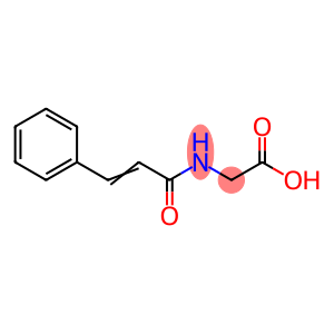 2-肉桂酰氨基乙酸