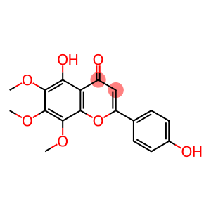 5-Hydroxy-2-(4-hydroxyphenyl)-6,7,8-trimethoxy-4H-1-benzopyran-4-one