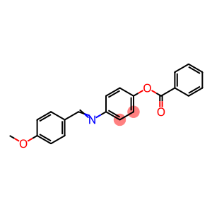 Benzoic acid 4-[[(4-methoxyphenyl)methylene]amino]phenyl ester