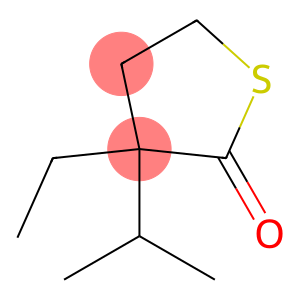2(3H)-Thiophenone,3-ethyldihydro-3-(1-methylethyl)-(9CI)