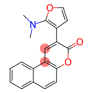 3H-Naphtho[2,1-b]pyran-3-one,  2-[2-(dimethylamino)-3-furanyl]-