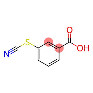 Benzoic acid, 3-thiocyanato-