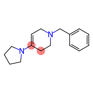 Pyridine, 1,2,3,6-tetrahydro-1-(phenylmethyl)-4-(1-pyrrolidinyl)-
