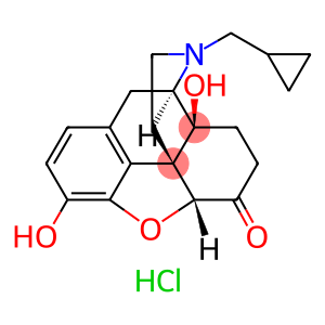 盐酸纳美芬杂质Ⅰ(盐酸纳曲酮)17-环丙基甲基-4,5-环氧-3,14-二羟基吗啡喃-6-酮盐酸盐