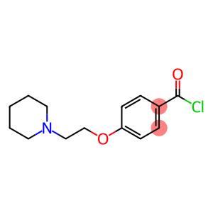 4-[2-(1-piperidino)ethoxy]benzoic acid hydrochloride