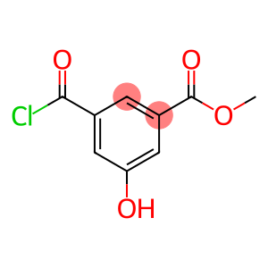 Benzoic acid, 3-(chlorocarbonyl)-5-hydroxy-, methyl ester