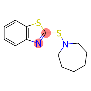 1-[(2-Benzothiazolyl)thio]hexahydro-1H-azepine