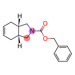 2H-Isoindole-2-carboxylic acid, 1,3,3a,4,7,7a-hexahydro-, phenylmethyl ester, (3aR,7aS)-rel-