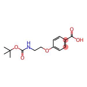 Benzoic acid,4-[2-[[(1,1-dimethylethoxy)carbonyl]amino]ethoxy]-