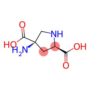 2,4-Pyrrolidinedicarboxylicacid,4-amino-,(2R,4R)-(9CI)