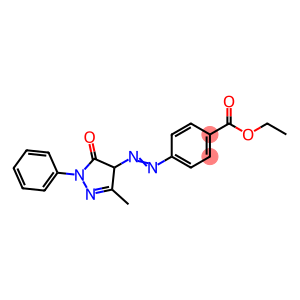 4-[(3-Methyl-5-oxo-1-phenyl-2-pyrazolin-4-yl)azo]benzoic acid ethyl ester