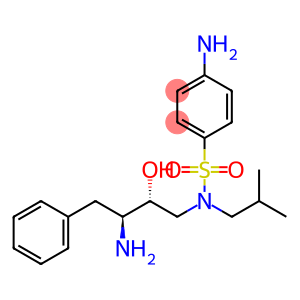4-氨基-N-[(2R,3S)-3-氨基-2-羟基-4-苯基丁基]-N-(2-甲基丙基)苯磺酰胺