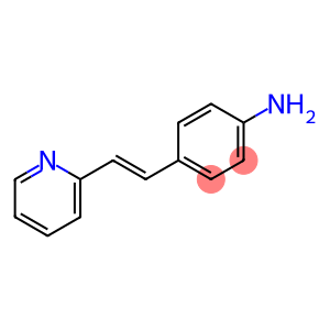 Benzenamine, 4-[2-(2-pyridinyl)ethenyl]-, (E)- (9CI)