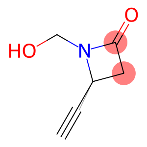 2-Azetidinone, 4-ethynyl-1-(hydroxymethyl)-, (S)- (9CI)