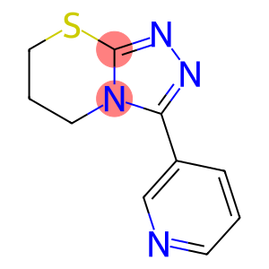 3-(3-pyridinyl)-6,7-dihydro-5H-[1,2,4]triazolo[3,4-b][1,3]thiazine