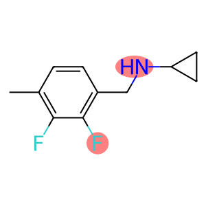 N-Cyclopropyl-2,3-difluoro-4-methylbenzenemethanamine