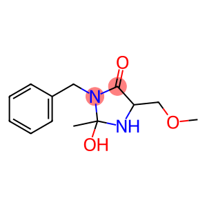 4-Imidazolidinone, 2-hydroxy-5-(methoxymethyl)-2-methyl-3-(phenylmethyl)-