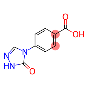 Benzoic acid, 4-(1,5-dihydro-5-oxo-4H-1,2,4-triazol-4-yl)-