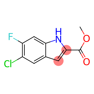 methyl 5-chloro-6-fluoro-1H-indole-2-carboxylate