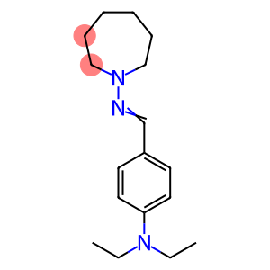 1H-Azepin-1-amine, N-[[4-(diethylamino)phenyl]methylene]hexahydro-