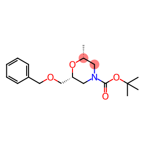 (2R,6R)-tert-butyl 2-((benzyloxy)methyl)-6-methylmorpholine-4-carboxylate*