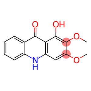 9(10H)-Acridinone, 1-hydroxy-2,3-dimethoxy-