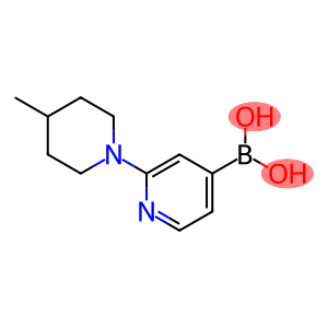 Boronic acid, B-[2-(4-methyl-1-piperidinyl)-4-pyridinyl]-