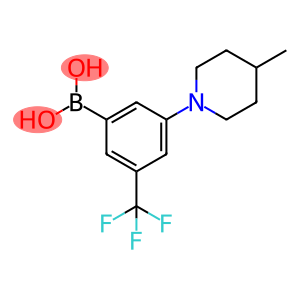 (3-(4-Methylpiperidin-1-yl)-5-(trifluoroMethyl)phenyl)boronic acid