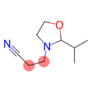 3-Oxazolidinepropanenitrile,2-(1-methylethyl)-(9CI)