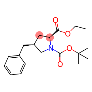 1-(tert-Butyl)2-ethyl(2s,4s)-4-benzylpyrrolidine-1,2-dicarboxylate