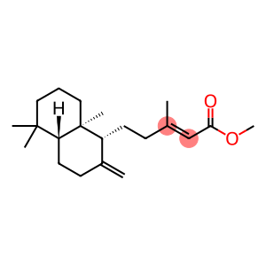 (2E)-5-[(1R)-1,2,3,4,4aβ,5,6,7,8,8a-Decahydro-5,5,8aα-trimethyl-2-methylenenaphthalen-1α-yl]-3-methyl-2-pentenoic acid methyl ester