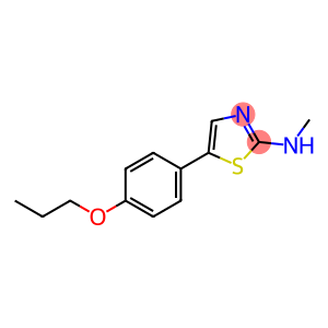 N-methyl-5-(4-propoxyphenyl)thiazol-2-amine