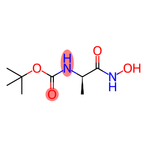 Carbamic acid, N-[(1R)-2-(hydroxyamino)-1-methyl-2-oxoethyl]-, 1,1-dimethylethyl ester