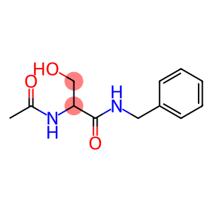 Propanamide, 2-(acetylamino)-3-hydroxy-N-(phenylmethyl)-
