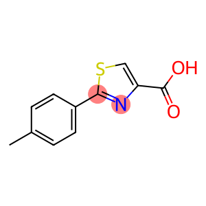 4-Thiazolecarboxylic acid, 2-(4-methylphenyl)-