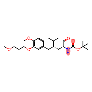Carbamic acid, [3-[[4-(1,1-dimethylethyl)phenyl]methyl]-1-formyl-4-methylpentyl]-, 1,1-dimethylethyl ester, [S-(R*,R*)]-