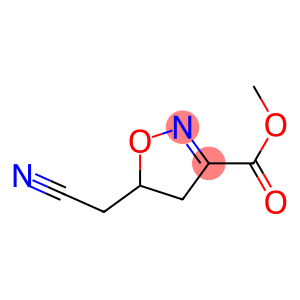 3-Isoxazolecarboxylicacid,5-(cyanomethyl)-4,5-dihydro-,methylester(9CI)