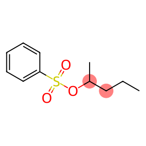 Benzenesulfonic acid, 1-Methylbutyl ester