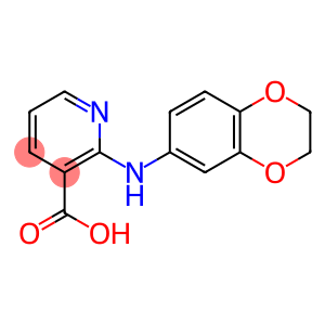 2-(2,3-Dihydro-benzo[1,4]dioxin-6-ylamino)-nicotinic acid