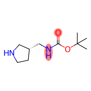 叔-丁基 N-[(3R)-吡咯烷-3-基甲基]氨基甲酯
