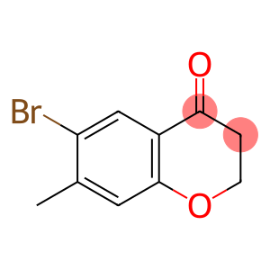 4H-1-Benzopyran-4-one, 6-bromo-2,3-dihydro-7-methyl-