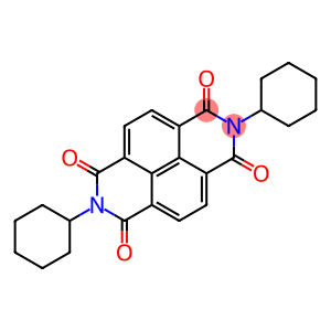 1,3,6,8(2H,7H)-Tetraone, 2,7-dicyclohexylbenzo[lmn][3,8]phenanthroline