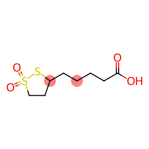 5-(1,1-dioxido-1,2-dithiolan-3-yl)pentanoic acid