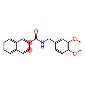 2-Naphthalenecarboxamide, N-[(3,4-dimethoxyphenyl)methyl]-