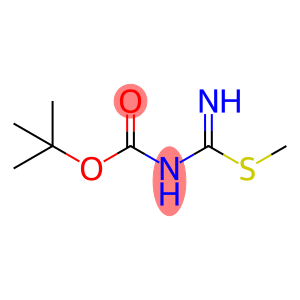 Carbamic acid, [imino(methylthio)methyl]-, 1,1-dimethylethyl ester
