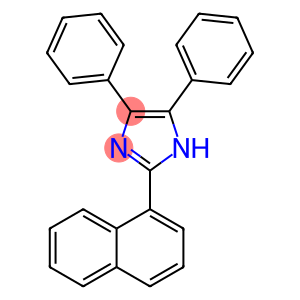1H-Imidazole, 2-(1-naphthalenyl)-4,5-diphenyl-