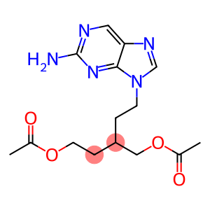 1,4-Butanediol, 2-[2-(2-amino-9H-purin-9-yl)ethyl]-, 1,4-diacetate